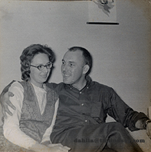 Bill and Zenova in January 1965.